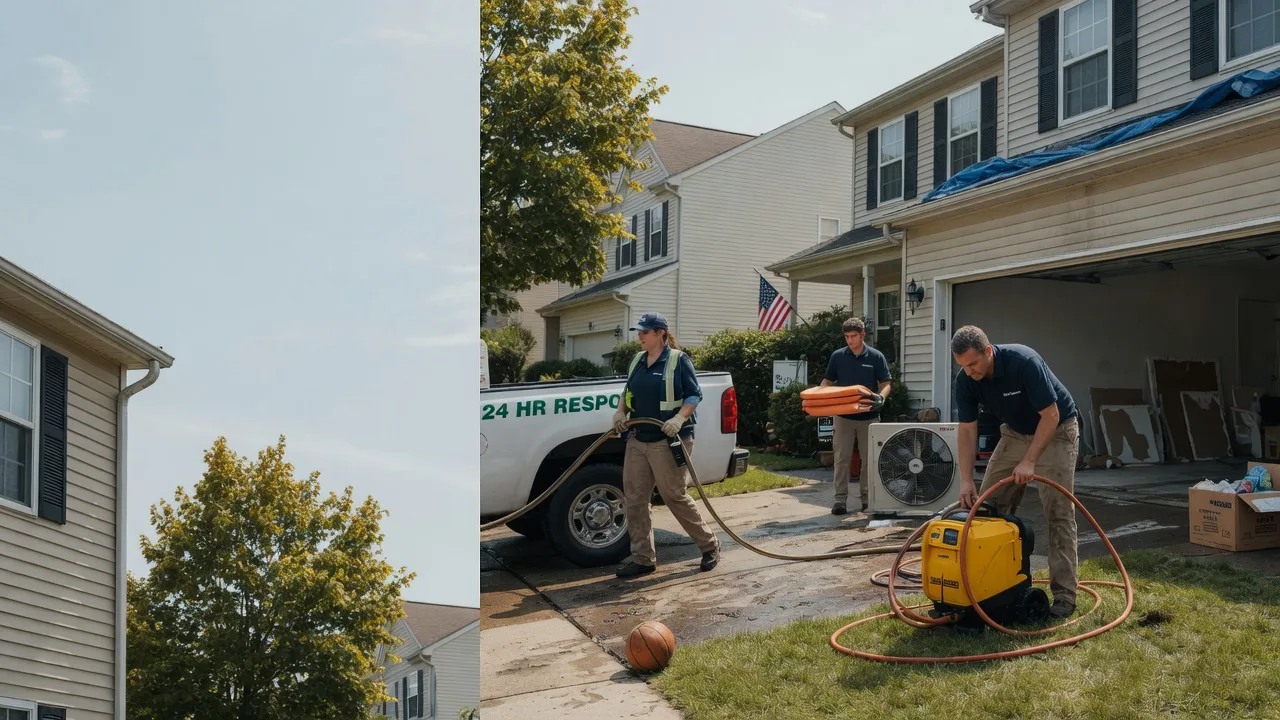 Emergency Water Damage Restoration in Pleasant Lake, MI near me